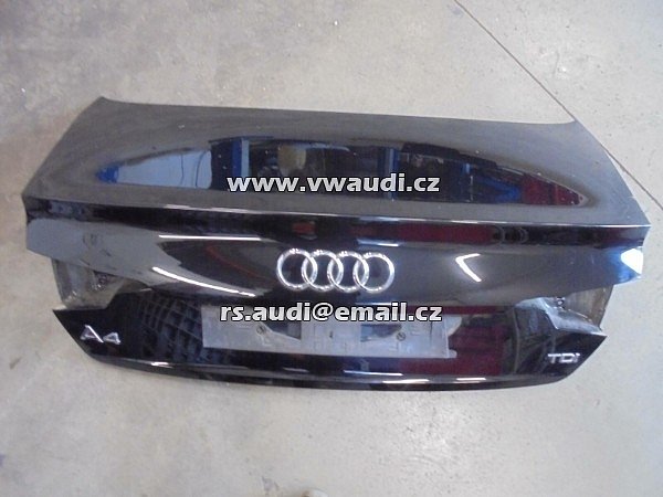 8W5 827 025 F   Víko kufru Audi  A4 8W B9 