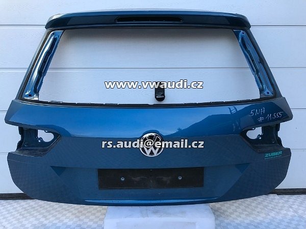 5NA 827 025 L VW Tiguan II Facelift Originální víko kufru zadních dveří 