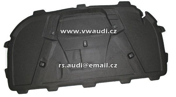 8T0 863 825 H Tlumení kapoty originál Audi A4 A5 8K B8 izolace hluk