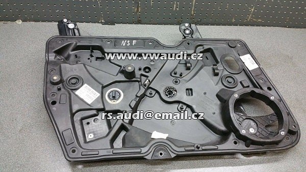 5K2 837 729 M VW Golf mk6 stahovač předního okna spolujezdce  OEM stahovačka 3 DVEŘ, levá el.