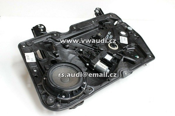 5K2 837 730P 2009-12 VW Golf mk6 stahovač předního okna spolujezdce OEM stahovačka 3 DVEŘ, levá el.