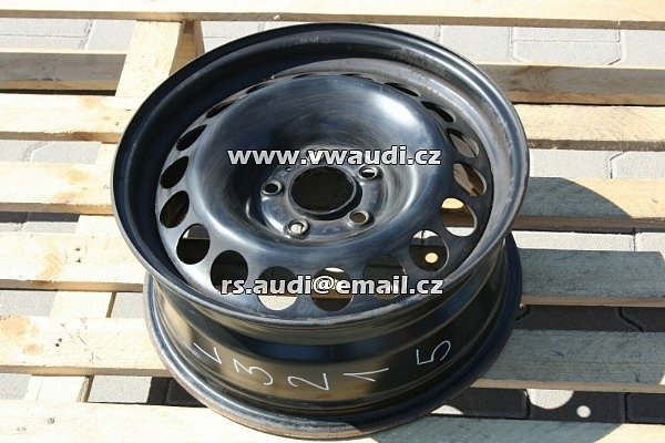 8K0 601 027 A 16&quot; originální Audi A4 8K A5 ocelový ráfek