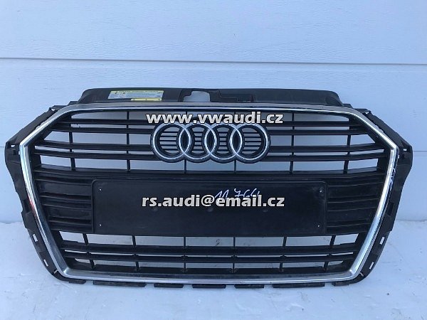  8V3 853 651AA   maska pření nárazník grill  AUDI A3 S-LINE  2011-2016 8V3