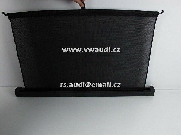 4G9 861 691 Originální Audi A6 4G S6 síťová přepážka, síťka na zavazadla, černá 
