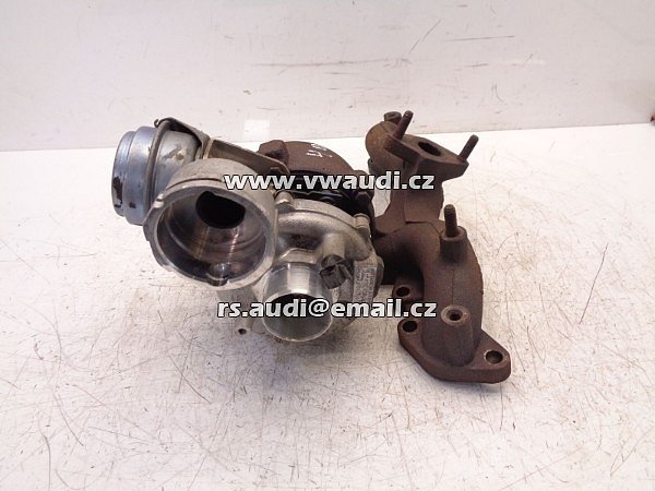 Turbodmychadlo 03G253010J 03G253019A 03G253014H VW Passat Golf Touran 2.0 TDI 140PS