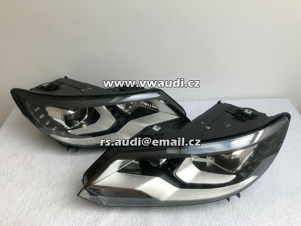 5N1 941 752 B VW Tiguan 5N Facelift Přední světlomet Bi-Xenon Afs LED  2015