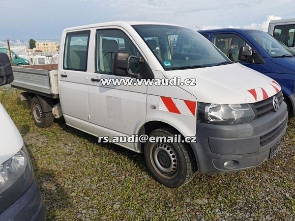 7LA 841 080  VW T5 7H 7J valník dveře Doka zadní pravé dvoukabina 