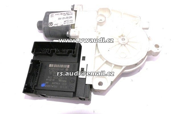  1K0 959 793 N VW Passat 3C Golf 5 motor regulátoru oken elektrická stahování sklo 