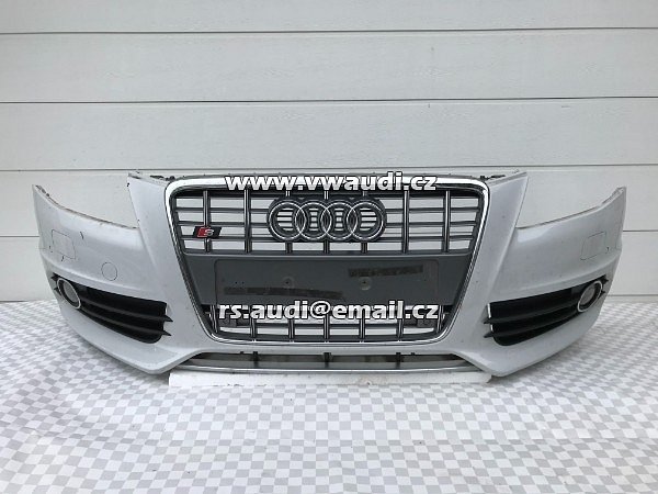 Audi A4 B8 2009 S4 nárazník přední kompletní08 -12