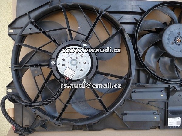 7H0 959 455A Bosch 0 130 303 290 nový  MOTOR VENTILÁTORU VW MULTIVAN  T5  2.5 TDI 