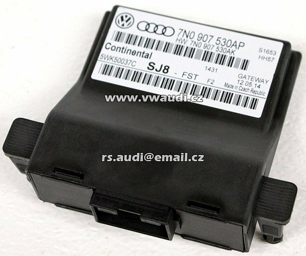 Diagnostické rozhraní VW Tiguan R 5N pro modul brány datové sběrnice 7N0907530AP  HW 7N0907530AK