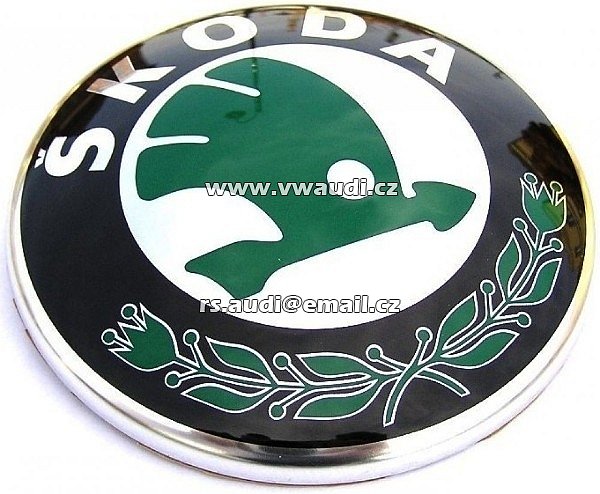 ŠKODA 1ST853630 FXC Nápis Logo Emblem zadní víko dveří kufru originál NOVÝ