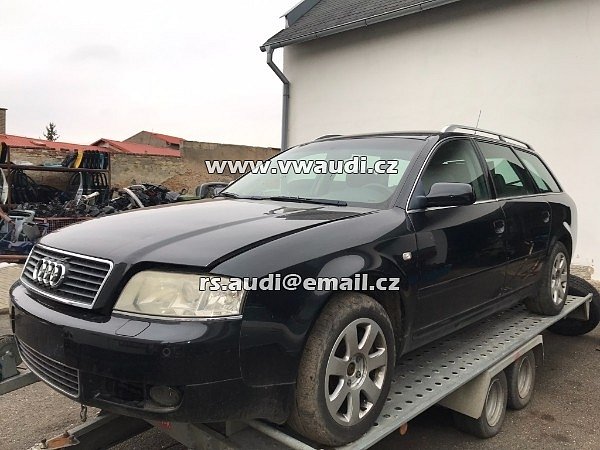 AUDI A6 2003 2,5 TDI BAU EUS FAD  barva LZ9W  náhradní díly 