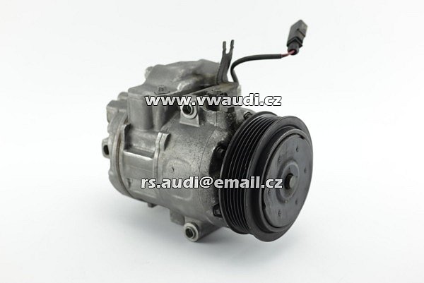 6Q0 820 808 G . JP6SEU14C ND1 Kompresor klimatizace VW Polo 9N3 Seat Ibiza Škoda Fabia Roomster 1.4 TDI PD motor BMS 80HP