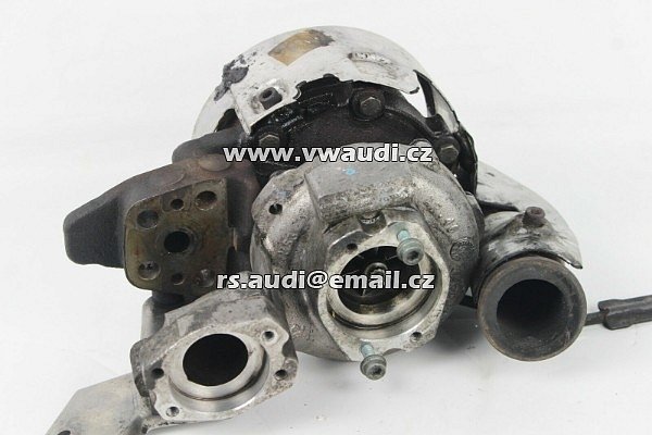 Turbodmychadlo 07Z145873D  V100 Turbo LEVÉ VW Touareg 7L TDI 5.0 230KW 