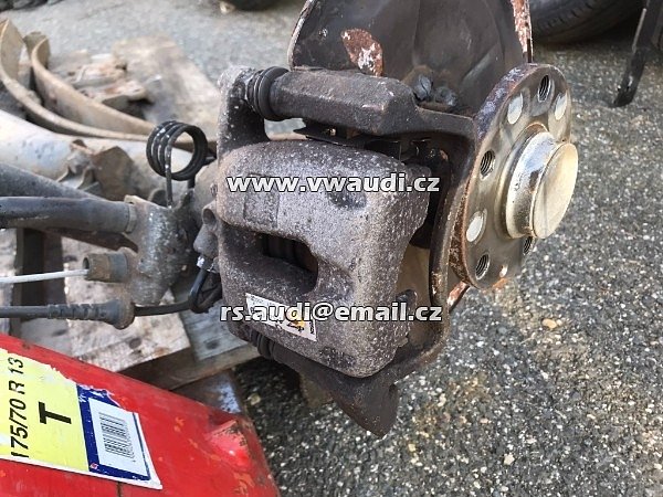 zadní brzdič třmen levý   VW Caddy III 2k  2.0sdi 51kw BST   