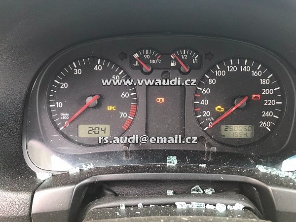1J0 920 806 B VW Golf 4 rychloměr rychloměr přístrojová deska 260 000 km 1J0 