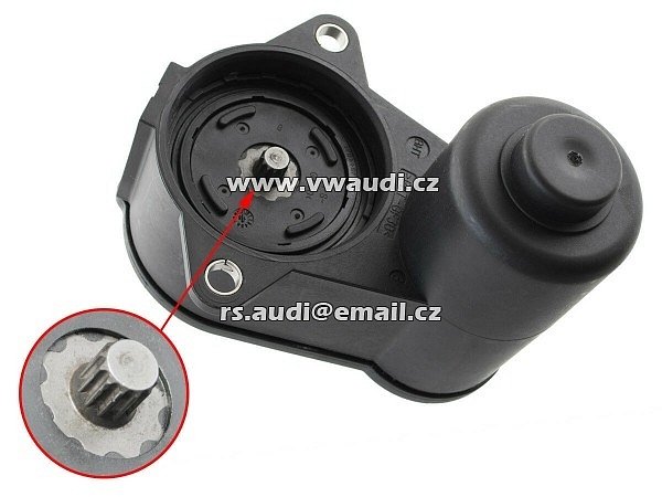 3C0 998 281 A  Vw Passat B6 B7 3C2 TŘMEN BRZDY 12 TORX motorek ruční brzdy