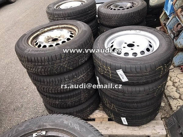 2K3 601 027 16&quot; VW Caddy 2K 3K 2003 - 2020 plecháč disk rezerva kolo 