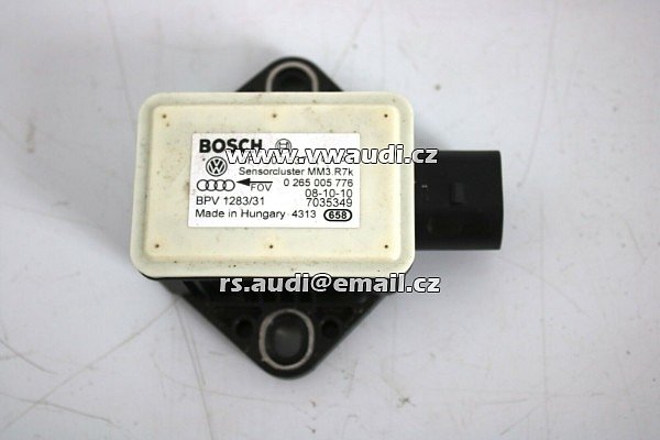 4F0 907 637 A Bosch 0265005776   Seat Exeo 3R ESP Duo senzor řídící jednotka senzor zrychlení  AUDI A6