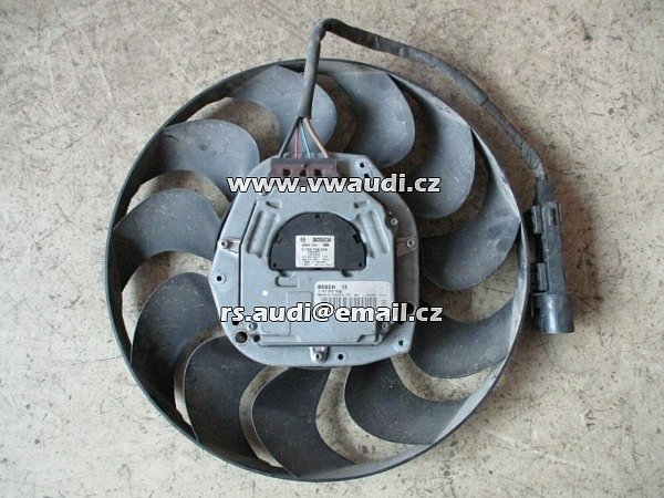 4E0 959 455 F Audi A8 D3 4E 4.2 335PS 246kW Ventilátor Oběžné kolo ventilátoru chladiče 