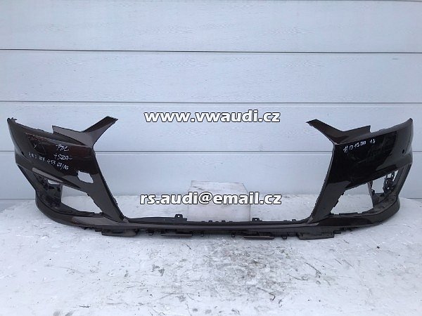 8W0 807 437AB  AUDI A4 Přední nárazník 8W B9 S-Line 8W0 