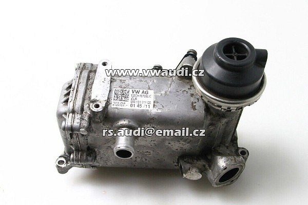 059 131 515 CG AUDI A6 C7 2011 3.0 TDI 059131515CG EGR VENTIL COOLER