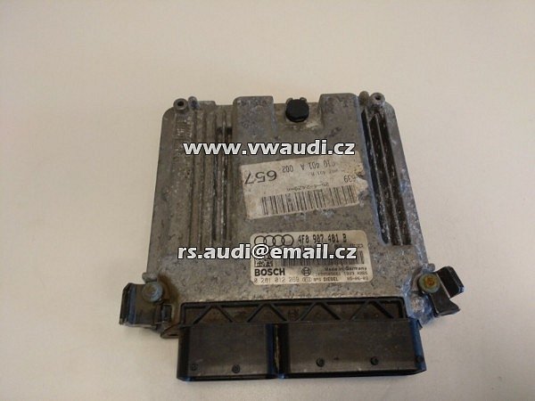 Audi A6 2006 3.0 Diesel  ECU JEDNOTKA MOTORU 4F0907401B/0281012269 BOSCH   EDC16CP  4F0910401A