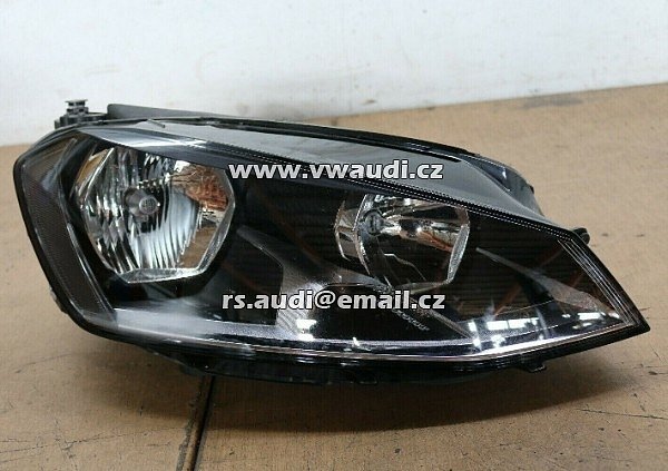  5G1 941 006 E   VW Golf 7 VII originální přední světlomet pravý do 2017  VALEO 90024300 H7 H15 
