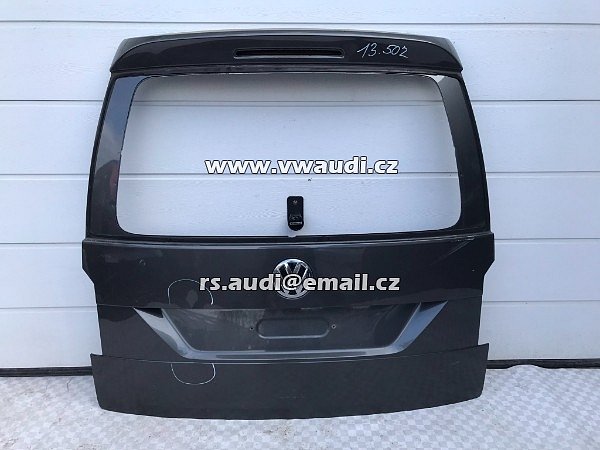 2K5 827 159 B VW Caddy 2K5 od roku 2015 Víko zavazadlového prostoru