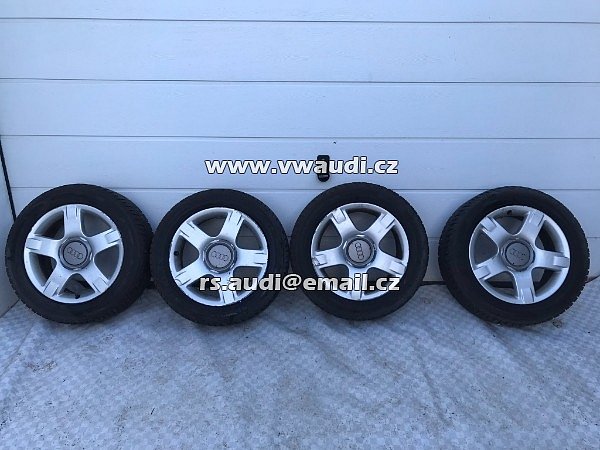 4Z7 601 025 B 4X  Audi A6 4B C5 Allroad 4Z7601025B 6.5JxT6H2 ET16 zimní kolo 16&quot;