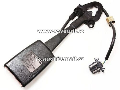 8E0 857 756 ZÁMEK bezpečnostního pásu Audi A6 C6 4F2 4F5 přední pravý 8E0857756Q 01C