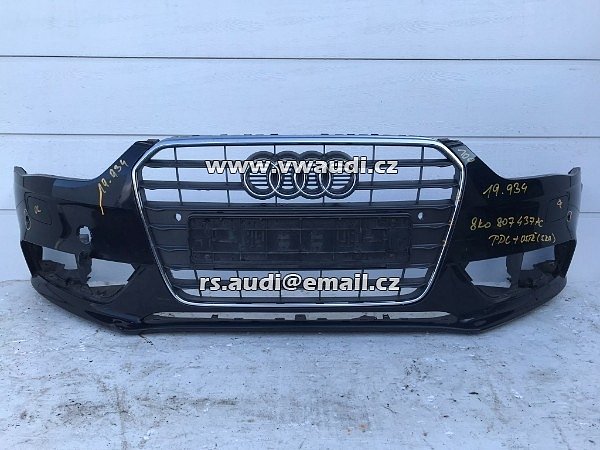 8K0 807 437 AC AUDI A4 B8 8K FACELIFT 2012-2015 přední nárazník