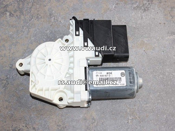 1K0 959 703 F VW Golf Mk5 Motor regulátoru levého zadního okna