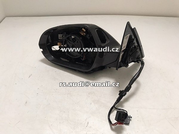 4G1 857 409 AA  vnější zrcátko Audi A6 4G levé sklopné 2011-2014 