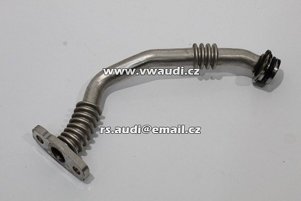 04L 145 736 E zpětná trubička pro Audi Seat Škoda VW 1.6 TDI 04L145736E 04L145736H