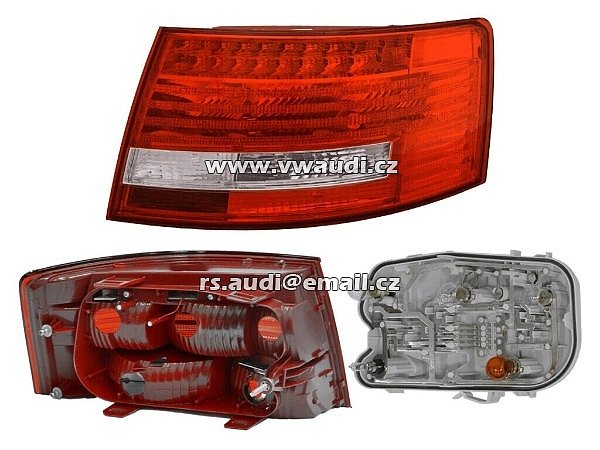 ZB4 360 072 R Patice nosič žárovek   Zadní světlo Audi A6 4F