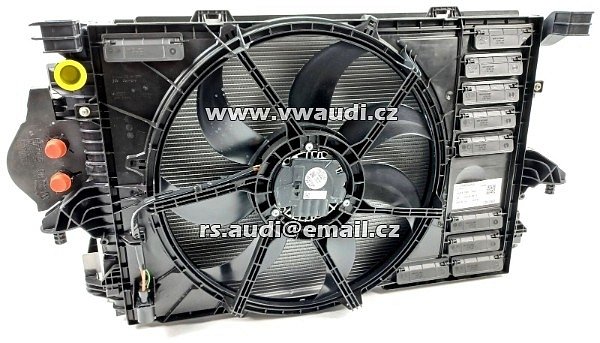 7E0 121 207 E  VW T6 7J 2.0 TDI Držák krytu ventilátoru, držák ventilátoru chladiče brose 7E0121207E