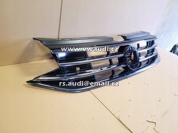 5NA 853 653 P pro Radar chrom černý lak  VW TIGUAN II 2 5NA R-LINE FACELIFT 2020 - MASKA 