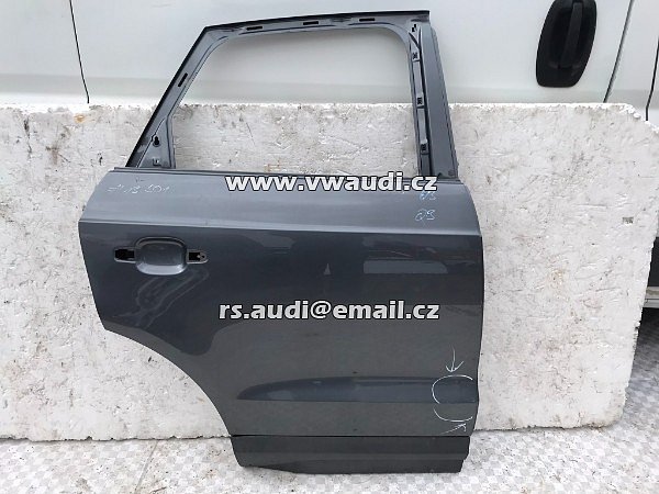 8U0 833 312 A Zadní pravé dveře PZ Dveře Audi Q3 (F3b) (8ub, 8ug