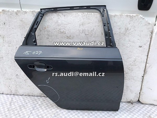 8W0 833 052 ZADNÍ PRAVÉ DVEŘE originál + Audi A4 8W B9 Lim SEDAN od 2015