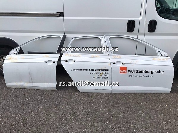 2G4 831 312 F VW Polo 2G Dveře přední pravé dveře spolujezdce 2G4