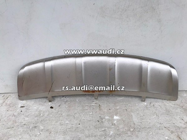 4F0 807 733 Audi A6 C6 ALLROAD PŘEDNÍ NÁRAZNÍK SPODNÍ spoiler OCHRANA KOV PLECH 