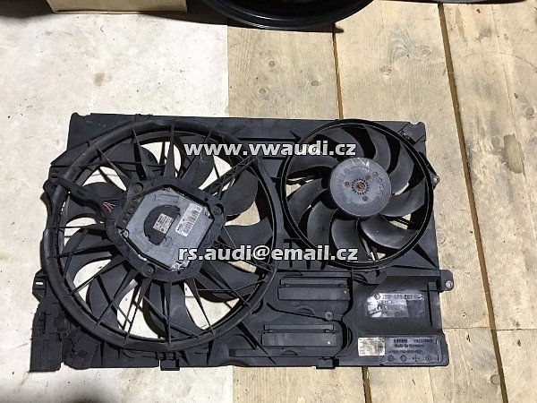 VW T5 Multivan ventilátor chlazení ventilátor 7H0959455B Bosch 0130706200