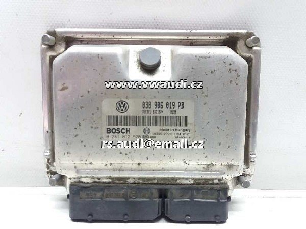 038 906 019 PB ECU Řídicí jednotka motoru ECU Škoda Octavia I