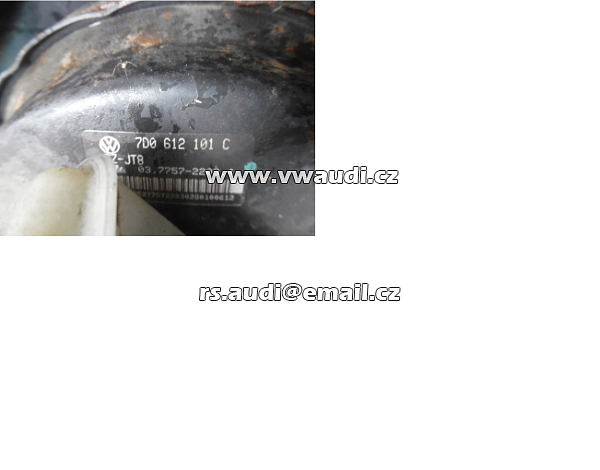 7D0 612 101 C Hlavní válec posilovače brzd VW T4 7D0 612 101 C Transpotrer ATE