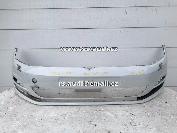  5G0 807 221 Nárazník přední   VW Volkswagen Golf 7 VII 2013 - 2017 MK7