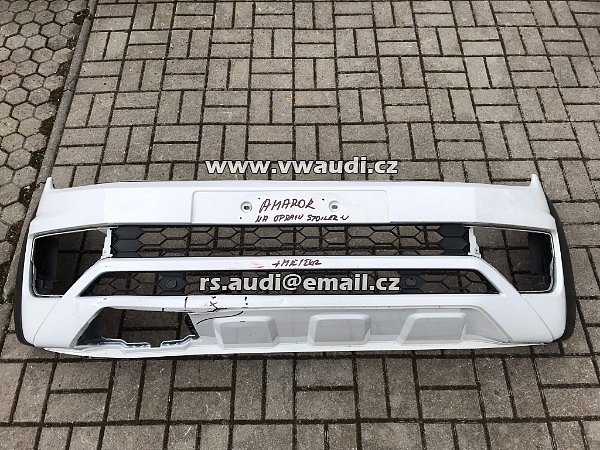 2H6 807 155 A 2017    Originální přední nárazník VW Amarok facelift 