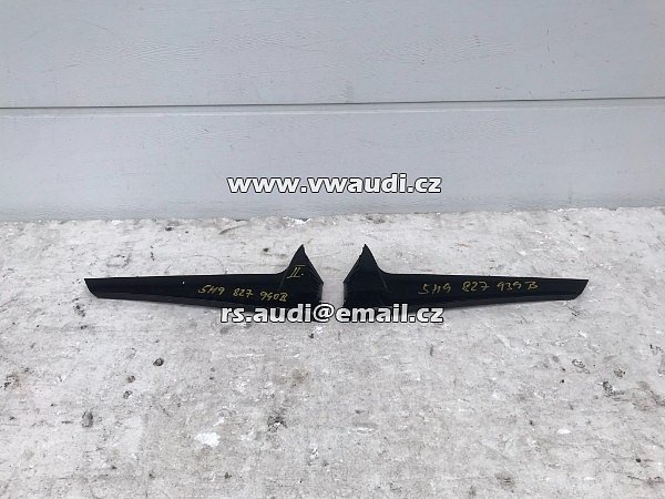 5VW Golf 8 VIII spoiler zadních dveří P+L 5H9827940B-5H9827939BB  PÁR 