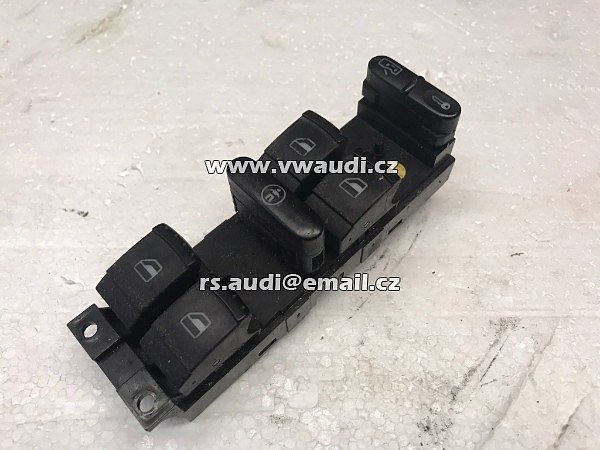 1J4 959 857 B Spínač ovládání oken vhodný pro VW Golf 4 Passat Seat Leon Toledo 